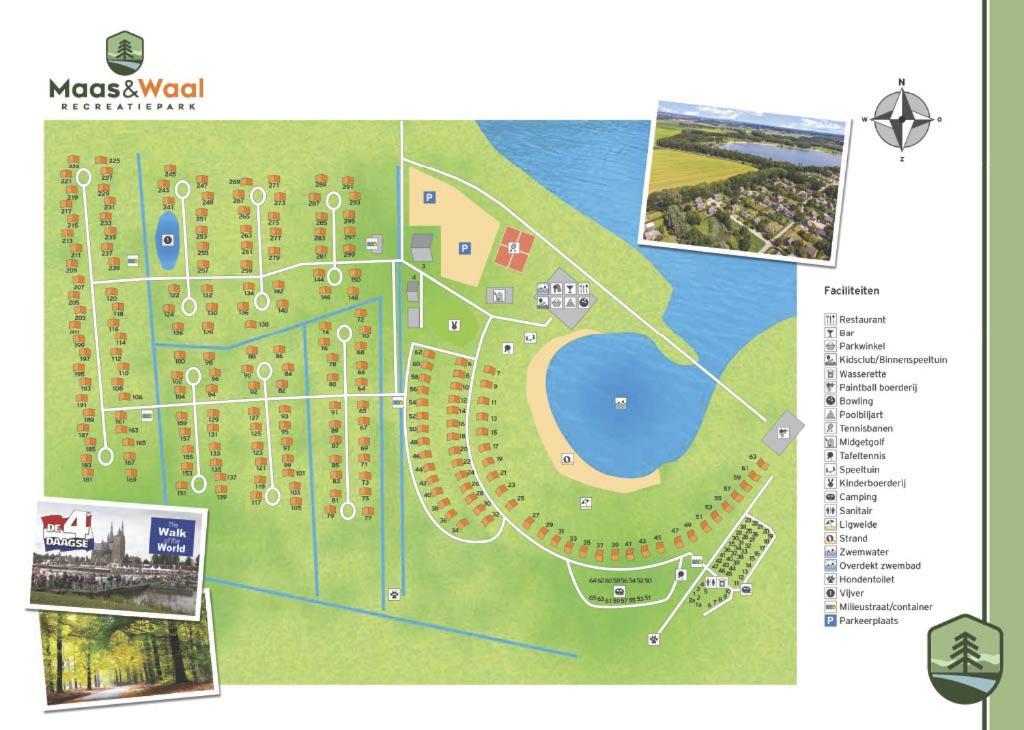 Vakantiewoning Maas En Waal 195 Villa Ewijk Ngoại thất bức ảnh